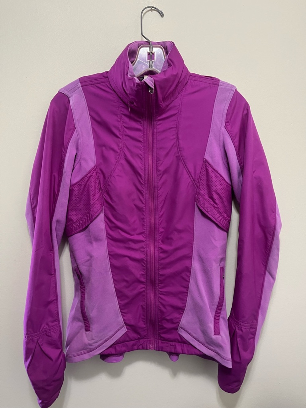 lululemon athletica Two-Tone Purple Technical Jacket